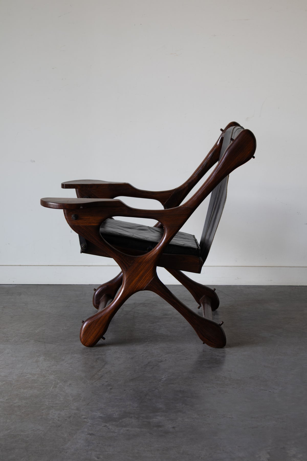 Rosewood Swinger Lounge Chair by Don Shoemaker for Señal, 1960s