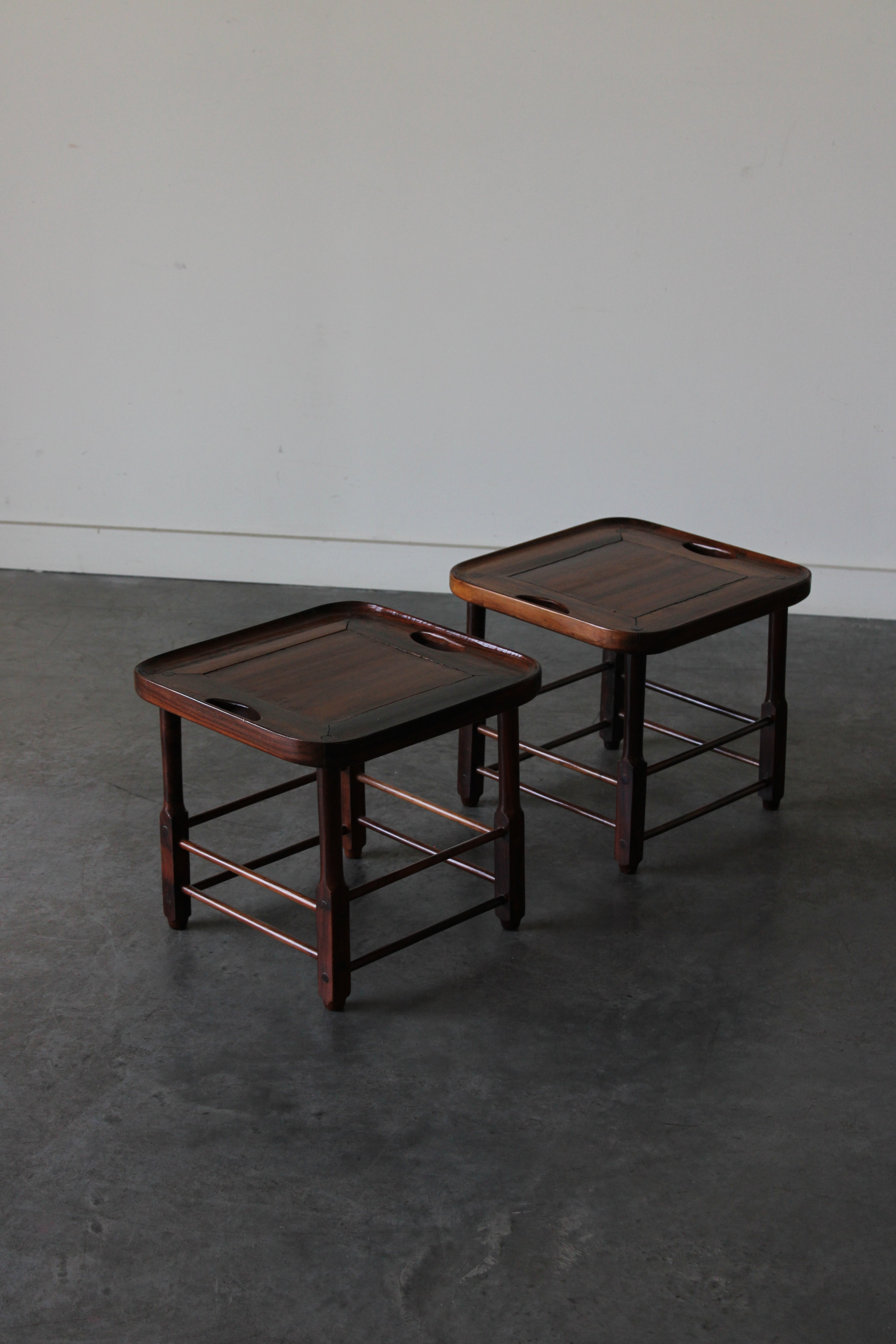 "Magrini" Stools by Sergio Rodrigues for Oca, Brazil, 1963