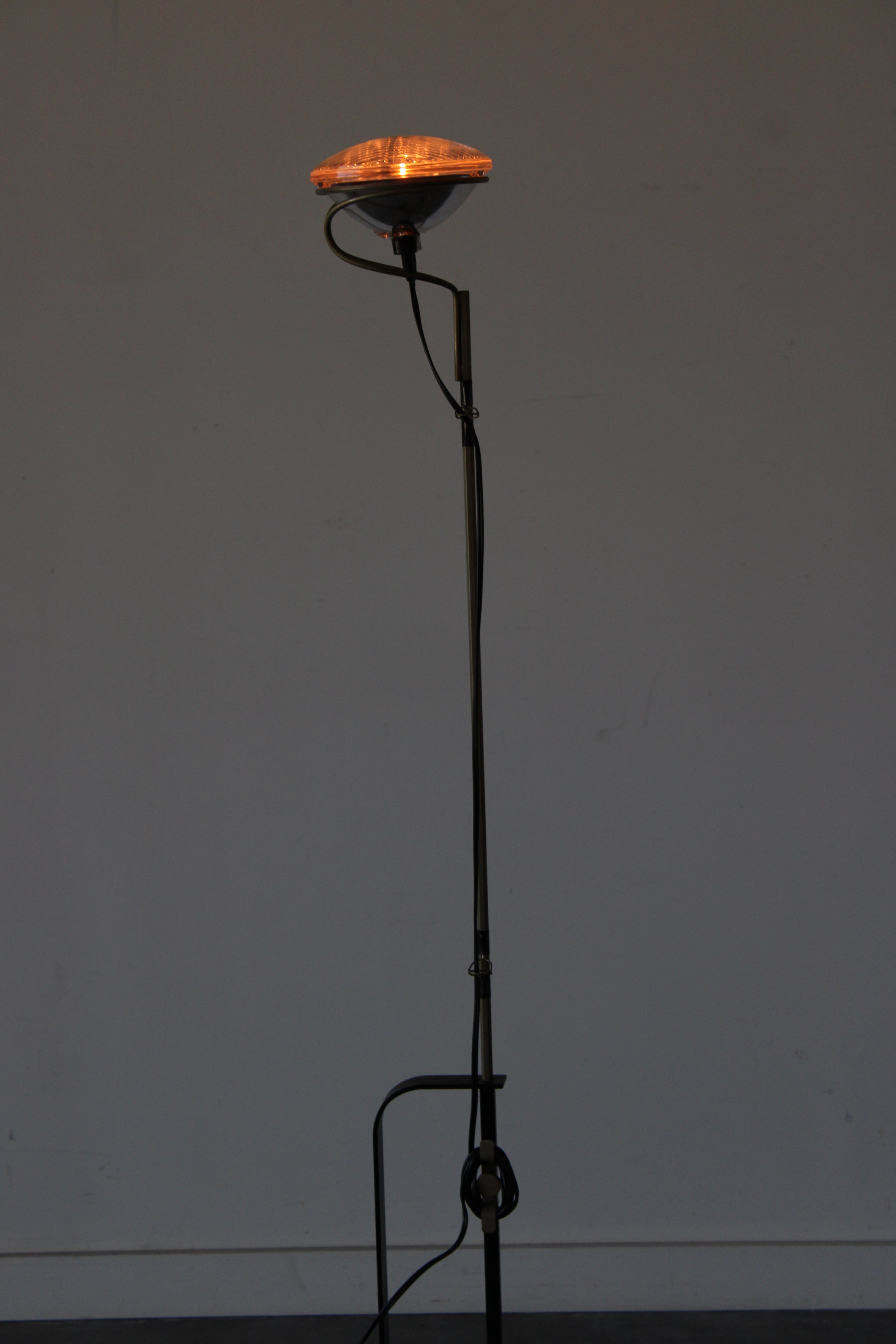 'Toio' Floor Lamp by Achille & Pier Giacomo Castiglioni for Flos, Italy 1960s