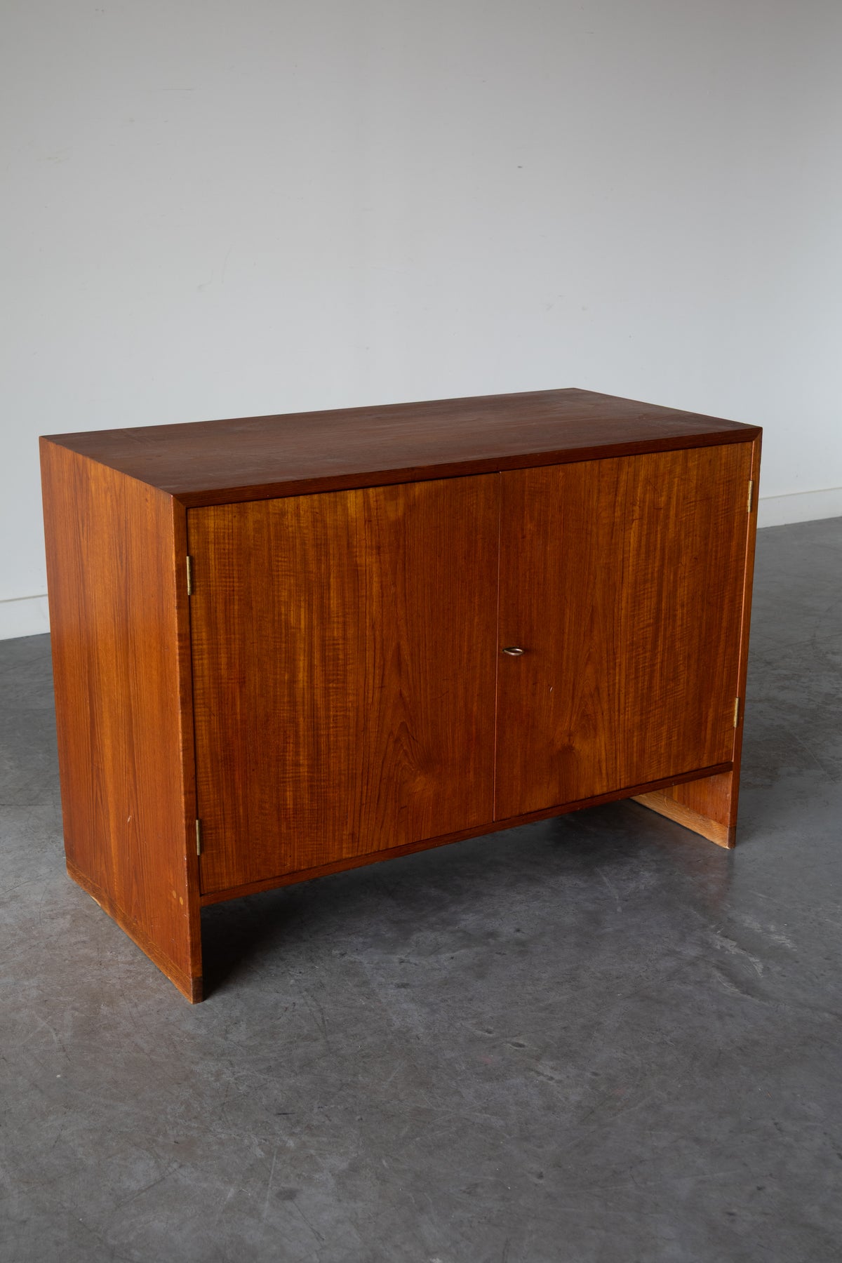 Oak and Brass cabinet by Hans Wegner for Ry Mobler, 1950's