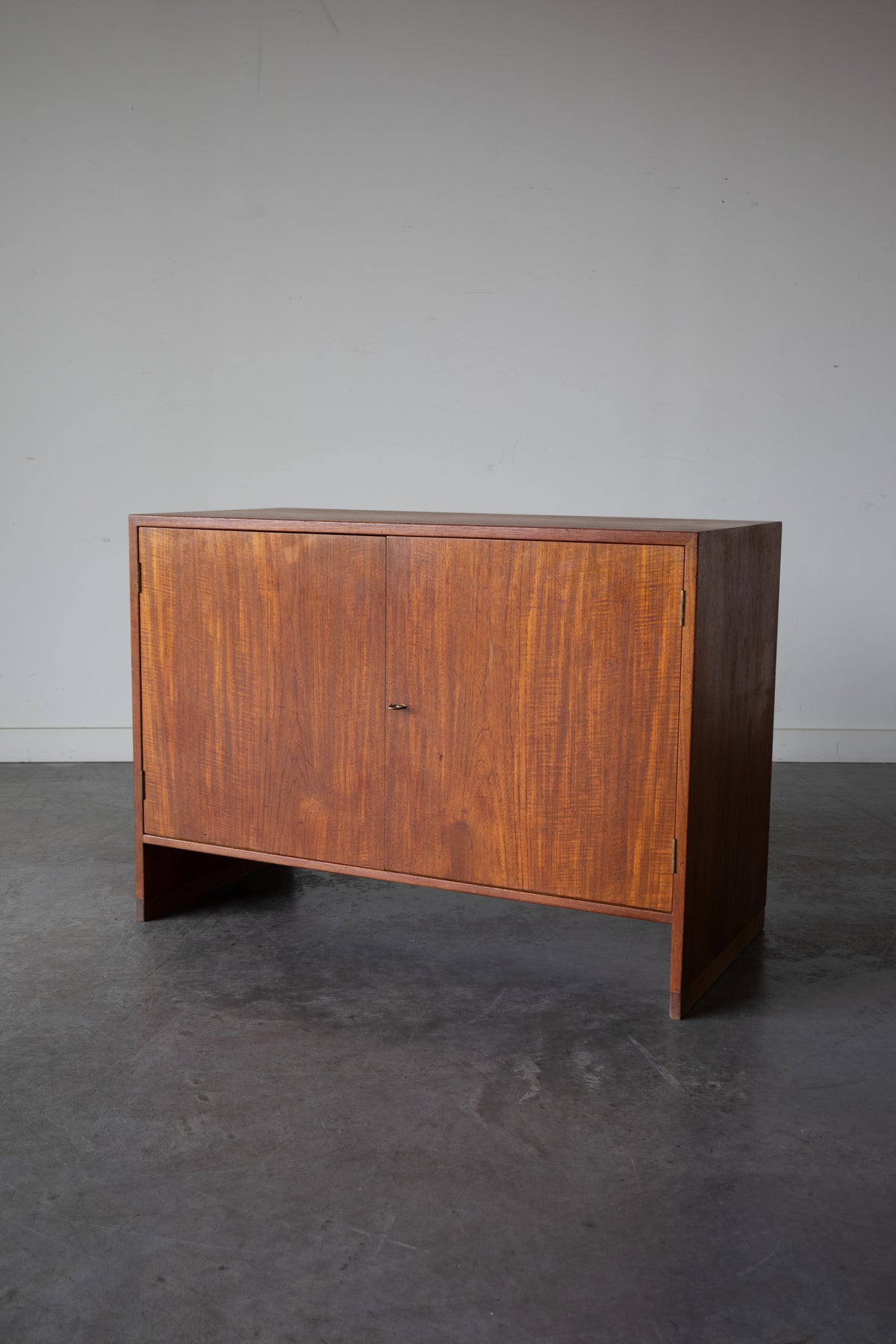 Oak and Brass cabinet by Hans Wegner for Ry Mobler, 1950's