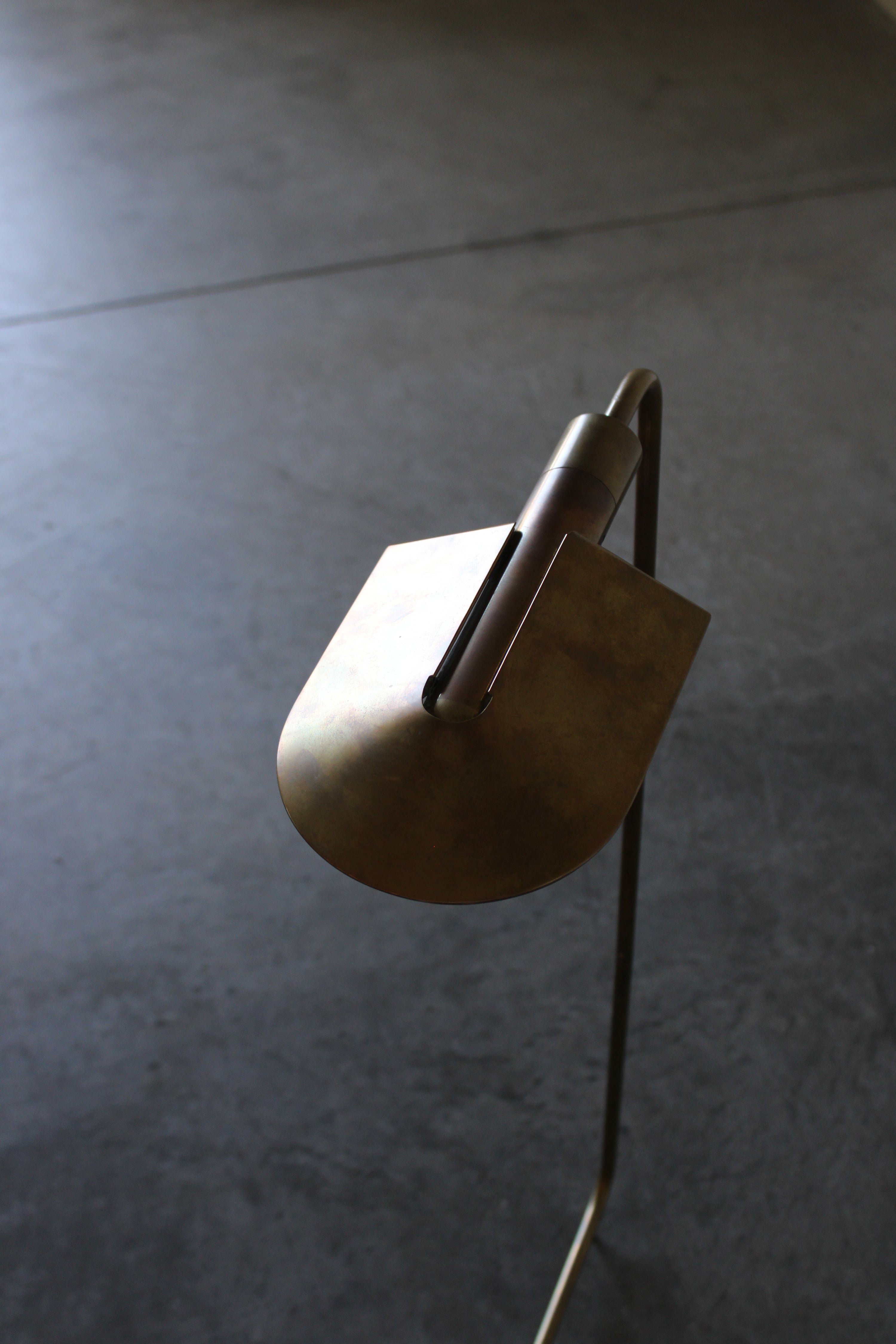Cedric Hartman Brass Floor Lamp