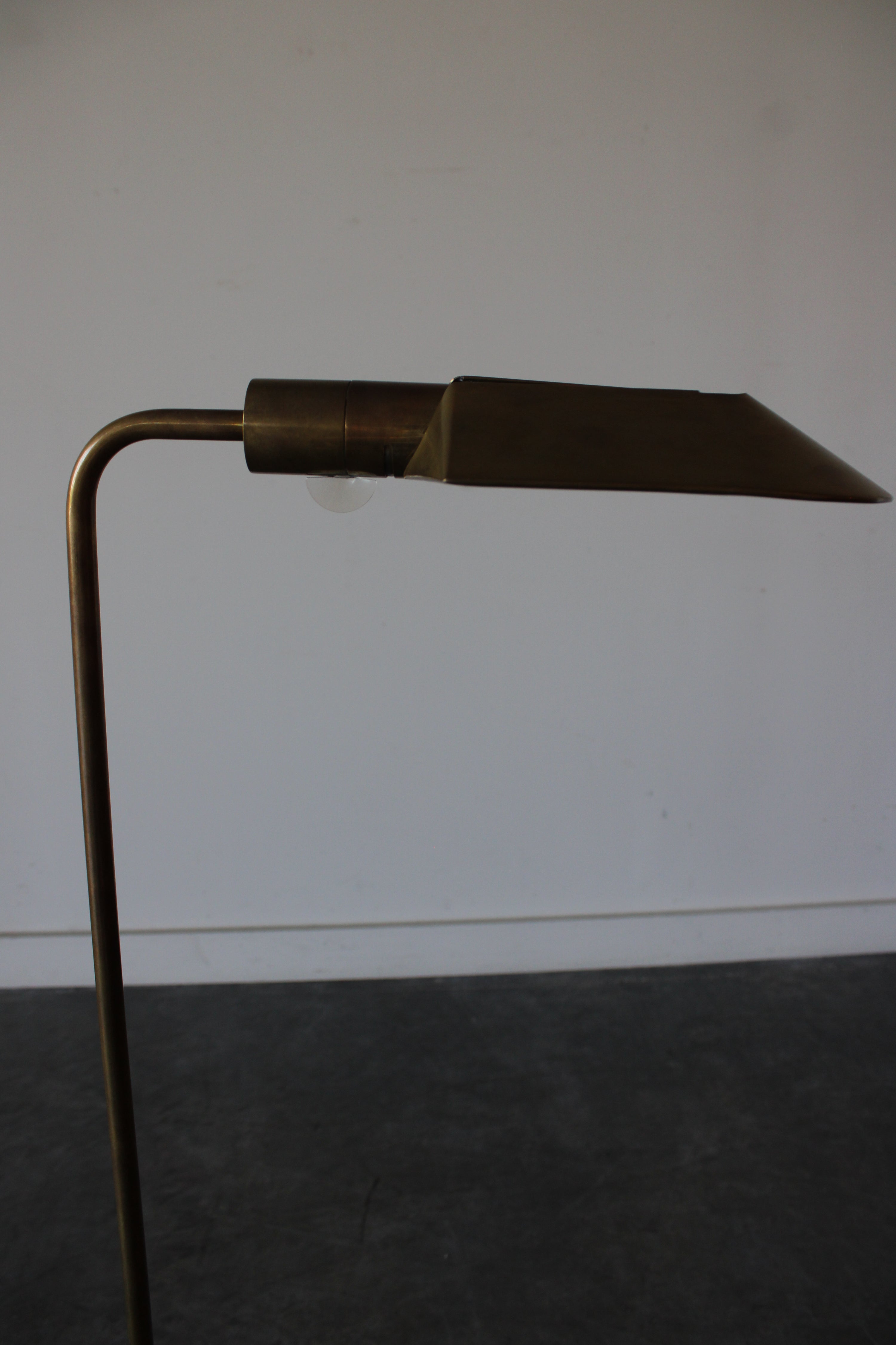 Cedric Hartman Brass Floor Lamp