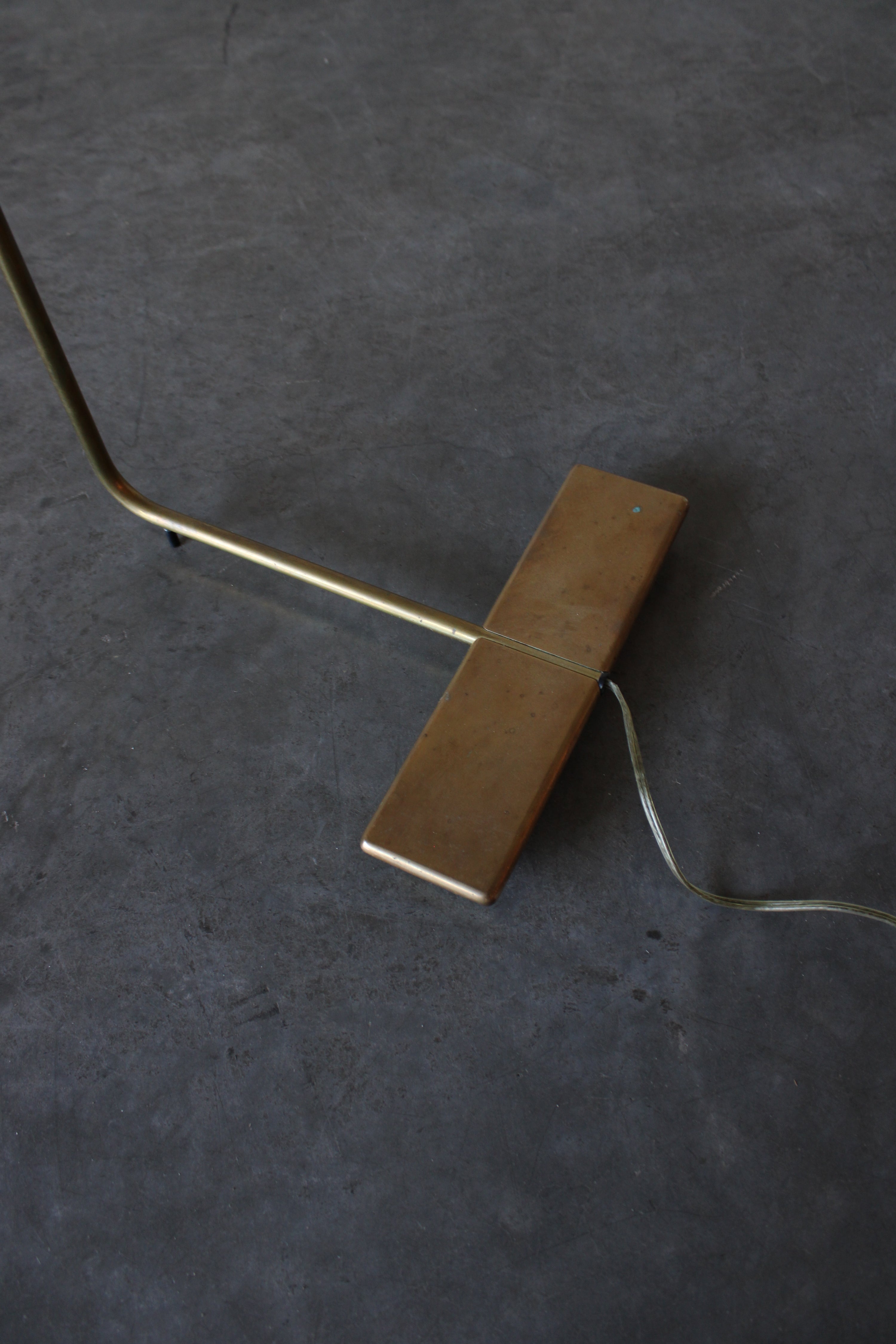 Cedric Hartman Brass Floor Lamp