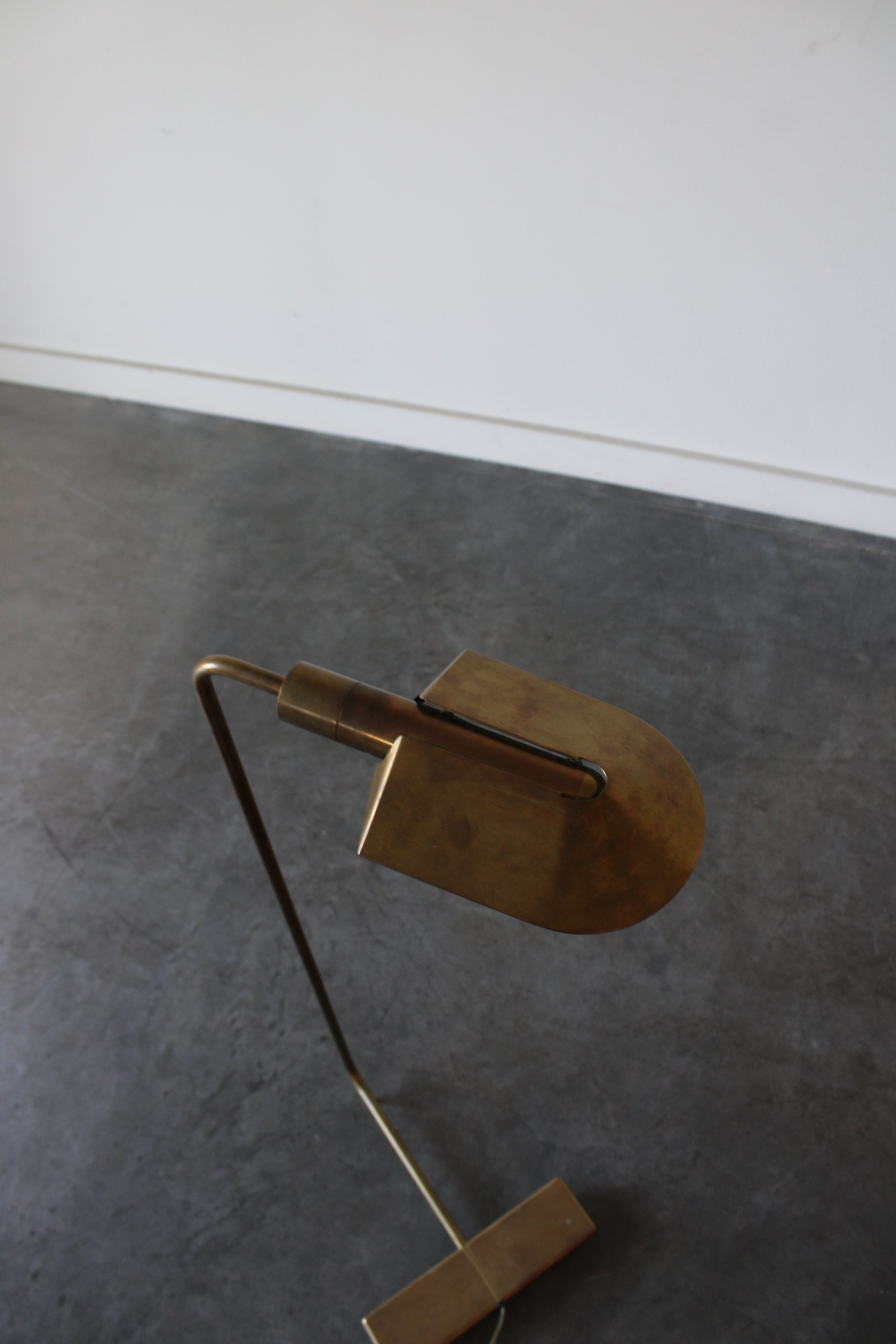 Cedric Hartman Brass Floor Lamp