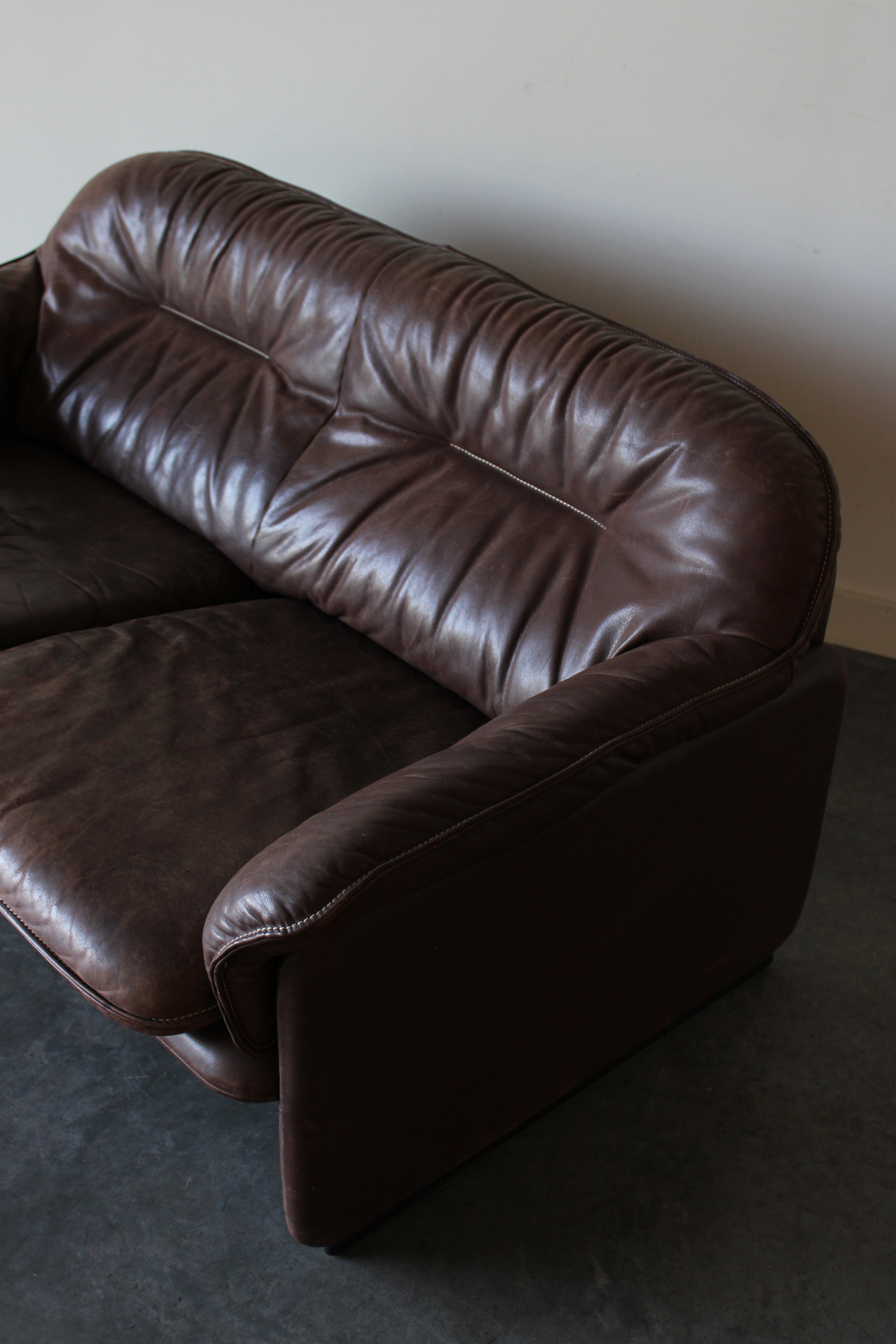 DS-16 Leather Sofa by De Sede