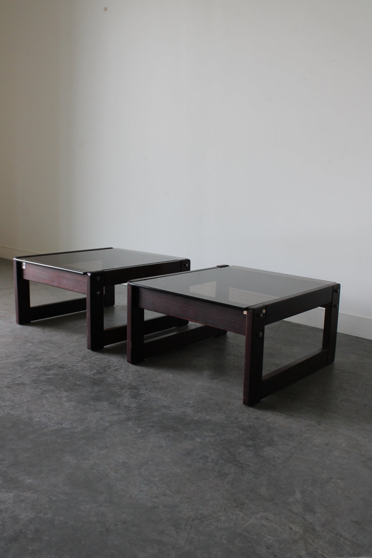 Rosewood Side Tables by Percival Lafer, 1960s