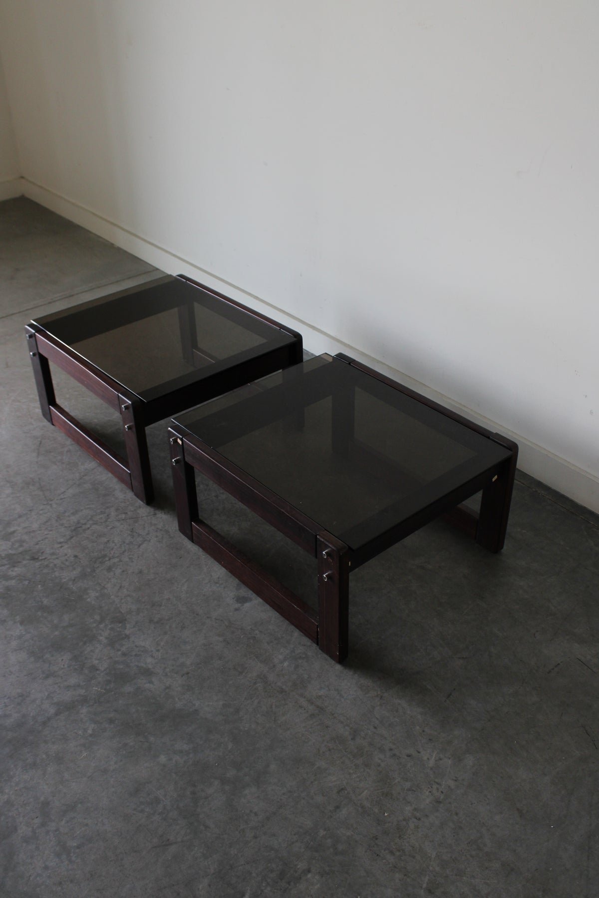 Rosewood Side Tables by Percival Lafer, 1960s