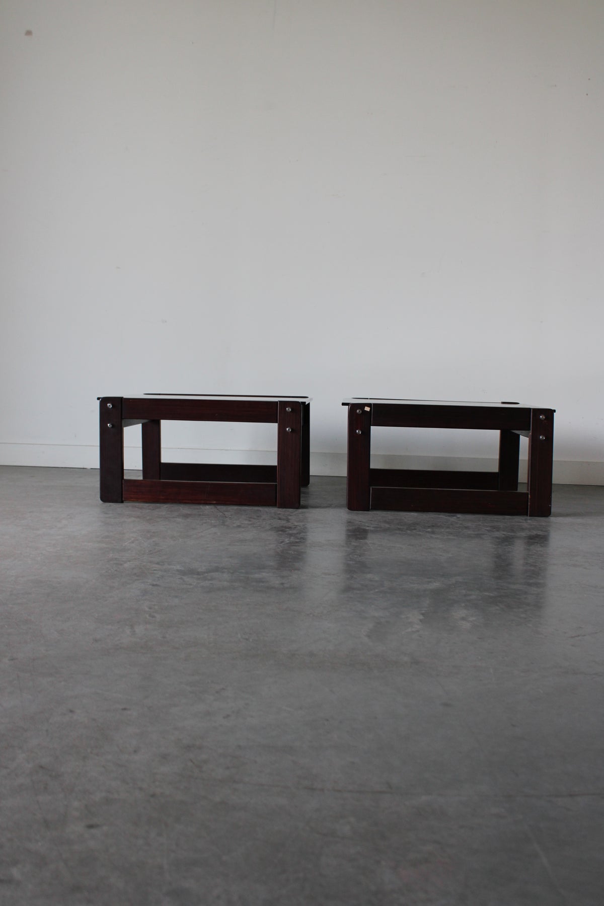 Rosewood Side Tables by Percival Lafer, 1960s