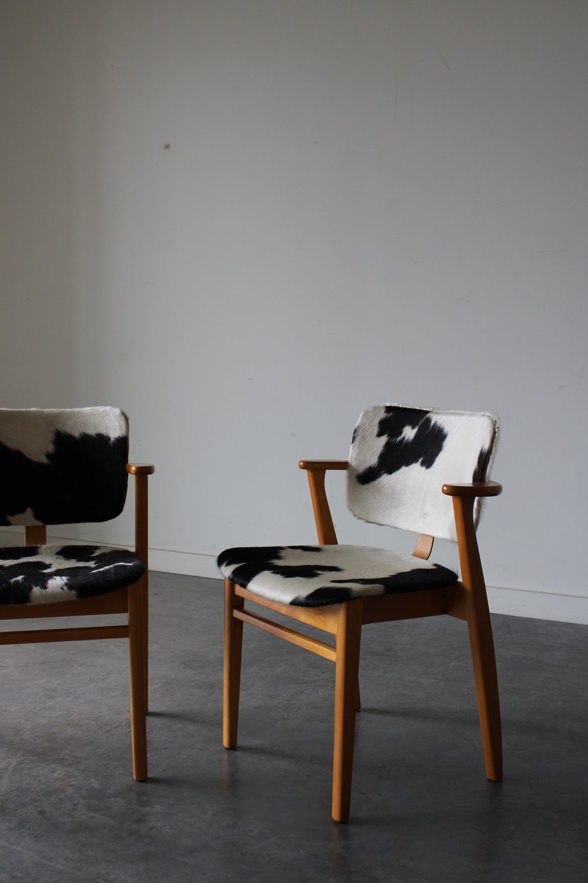 Set of Six Domus Chair By Ilmari Tapiovaara for Keravan Puuteollisuus for Knoll
