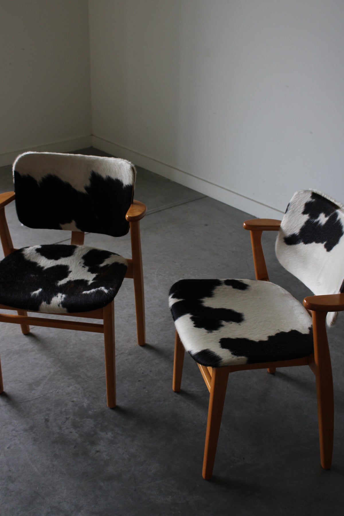 Set of Six Domus Chair By Ilmari Tapiovaara for Keravan Puuteollisuus for Knoll
