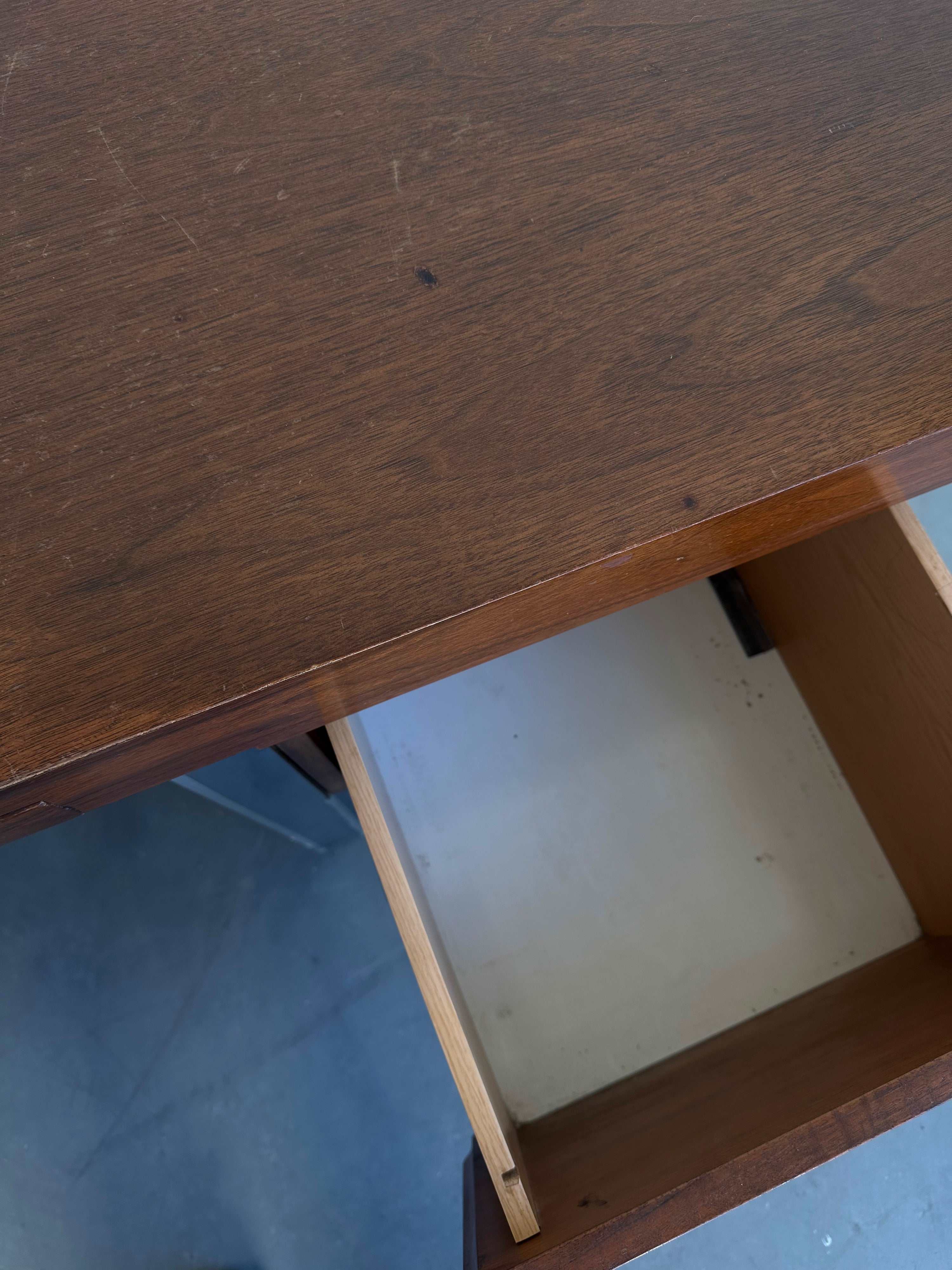 Walnut Desk by Roger Sprunger for Dunbar