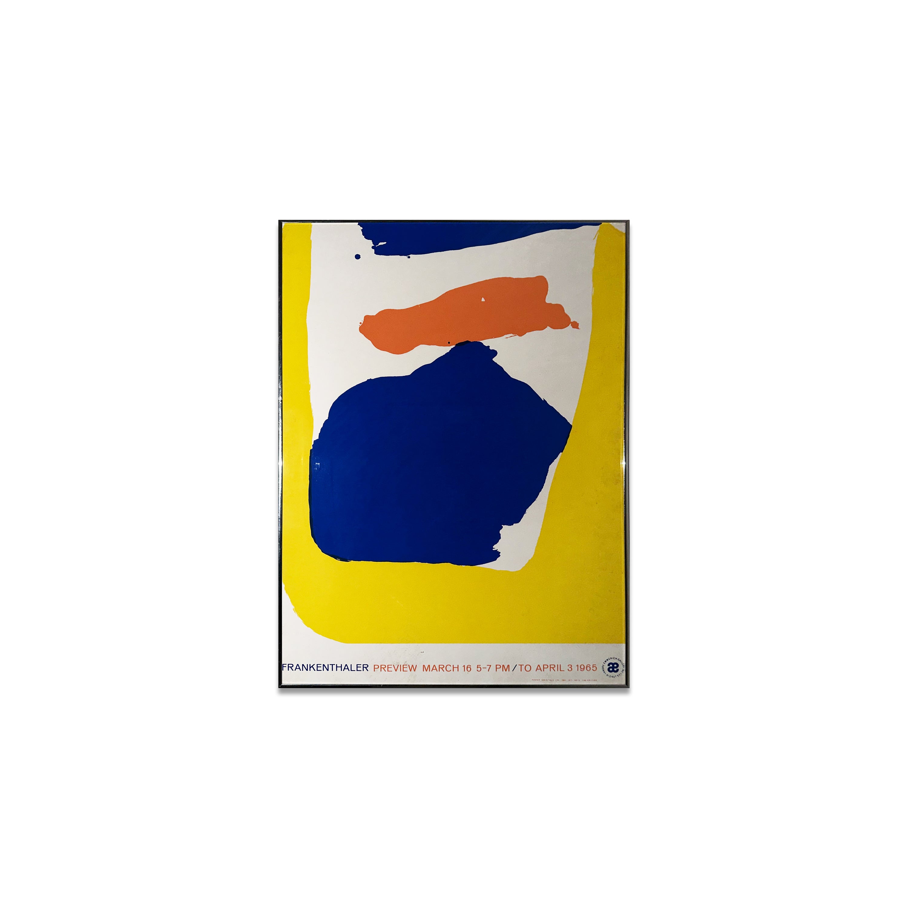 Helen Frankenthaler: André Emmerich Gallery (Exhibition Poster)