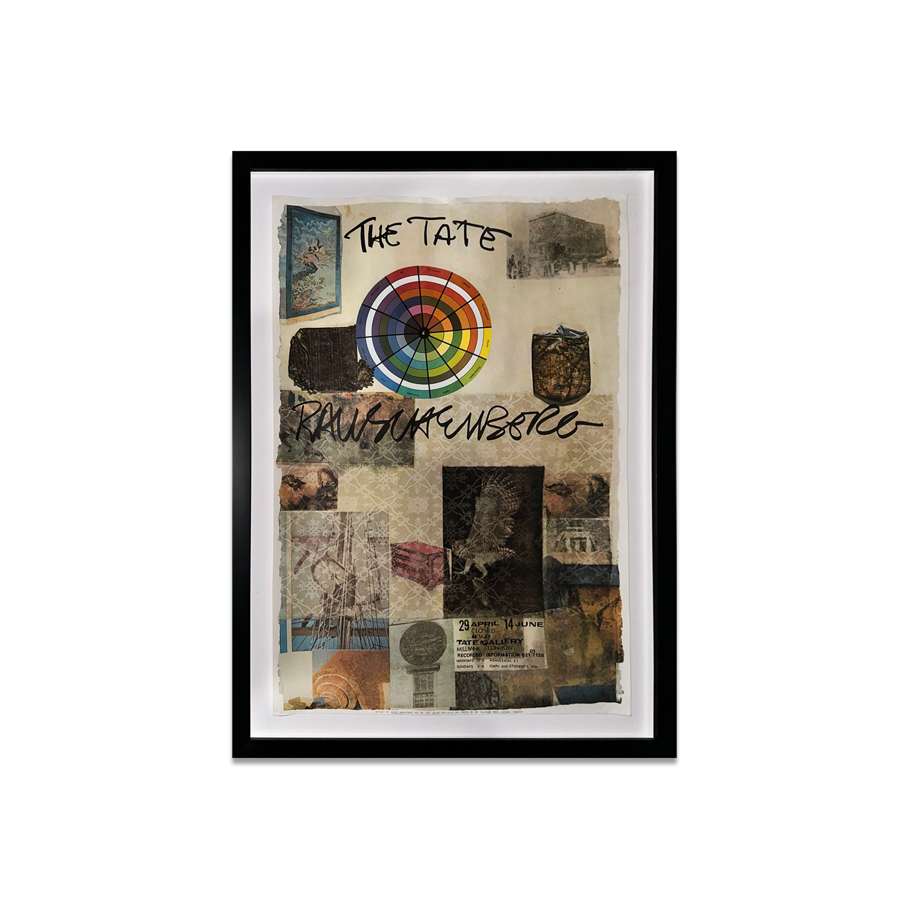 Robert Rauschenberg, Tate Gallery, 1981 (Exhibition Poster)