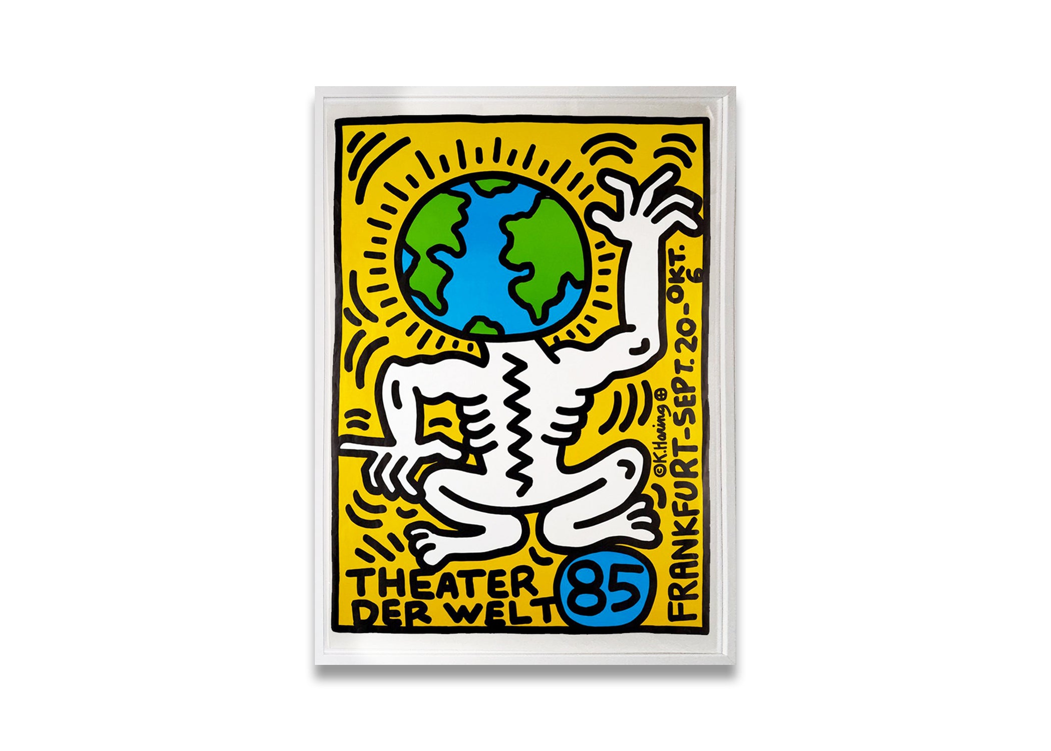 Keith Haring: Theater der Welt, Frankfurt